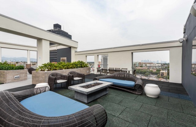 Rooftop Seating Area