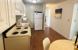 Apartment Kitchen with appliances