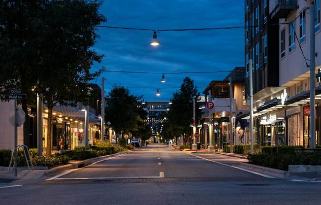 The Domain Shopping Center in Austin, TX