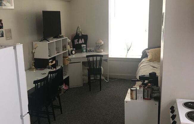 Studio, 1 bath, $1,000