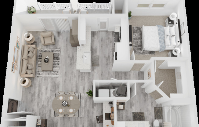 1 bed, 1 bath, 788 sqft, $1,329