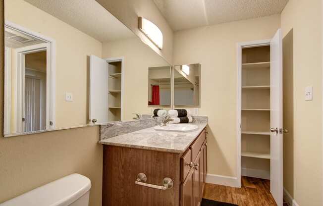 Bathroom Linen Closet at Motif