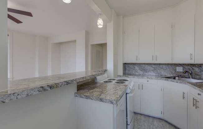 Updated Studio Kitchen at Stockbridge Apartment Homes, Washington