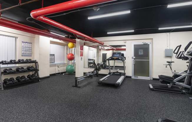 Onsite Gym Facilities at Majestic, Washington, DC