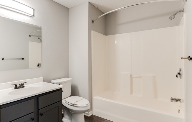 Modern Bathroom | White Pines Apartments | Shakopee MN