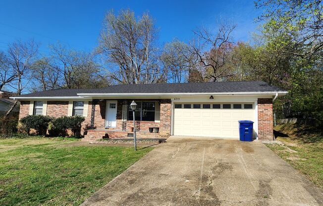 Adorable single level home with fenced in yard!