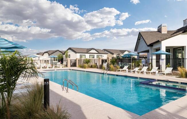 pool view and patio at onyx