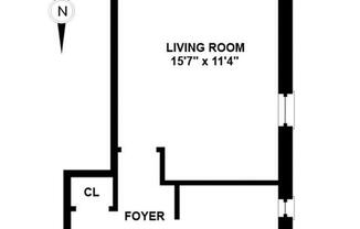Studio, 1 bath, 320 sqft, $2,200, Unit 5F