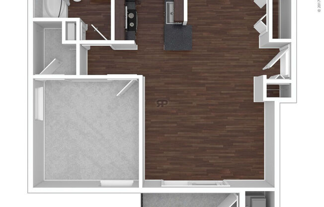 1 bed, 1 bath, 716 sqft, $1,155