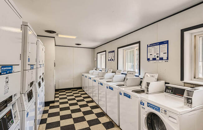 laundry facility at mesa gardens apartments