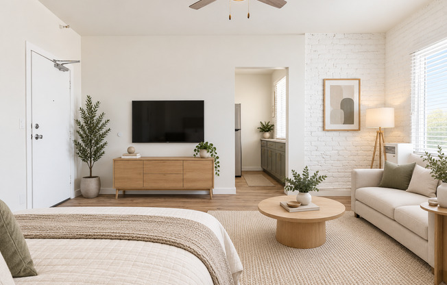 Mariposa II Apartments | Renovated Apartments with Exposed Brick in Koreatown