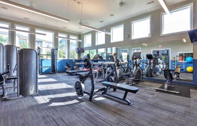 Hilltops Apartments in Conroe, Tx Fitness Center