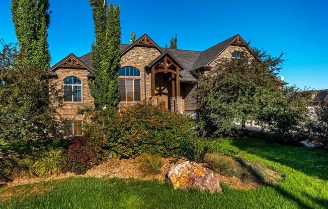 Stunning brick home for rent in Plain City, Utah.