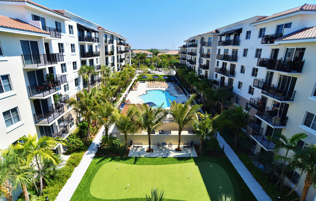 a view of the pool at the grove resort spa or nearby