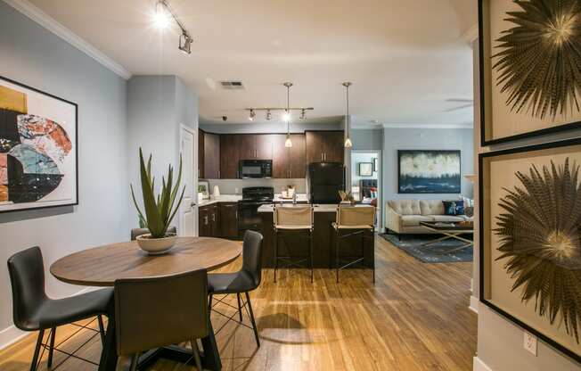 Dining Room With Kitchen at SkyStone Apartments, New Mexico