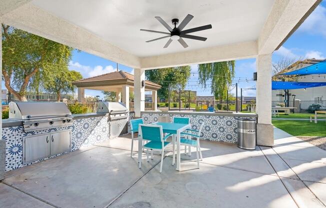 patio at Biscayne Bay Apartments