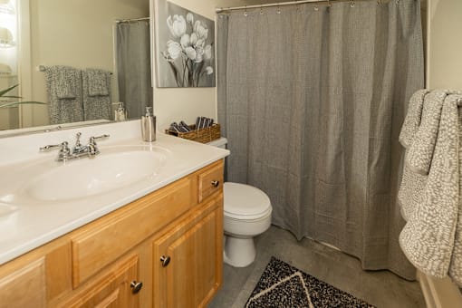 Bathroom with toilet
