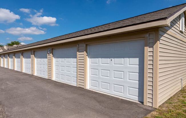 Apartment complex with Garages