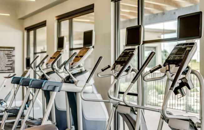 Cardio Machines In Gym at The Santal, Texas, 78735