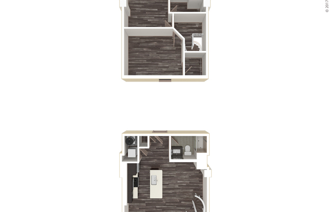 2 beds, 2 baths, 988 sqft, $2,100