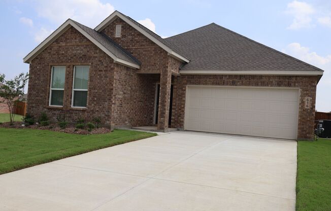 Special Offer for qualified tenants! Brand-New Home! Modern 4-Bed Home with Community Pool & Internet in Aubrey.
