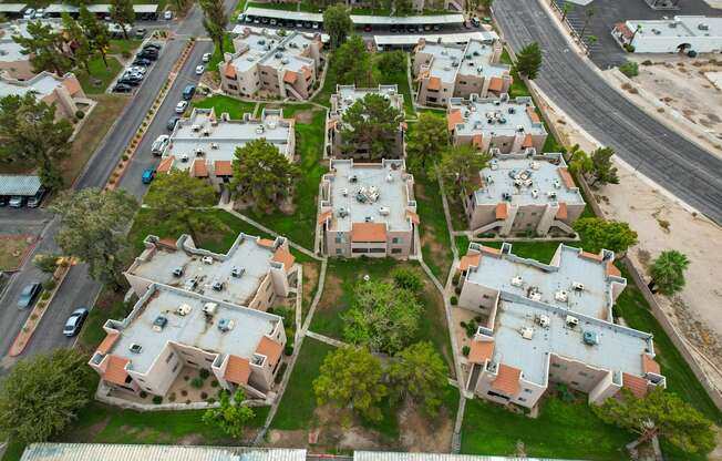 aerial view at Desert Bay Apartments, Laughlin,89029