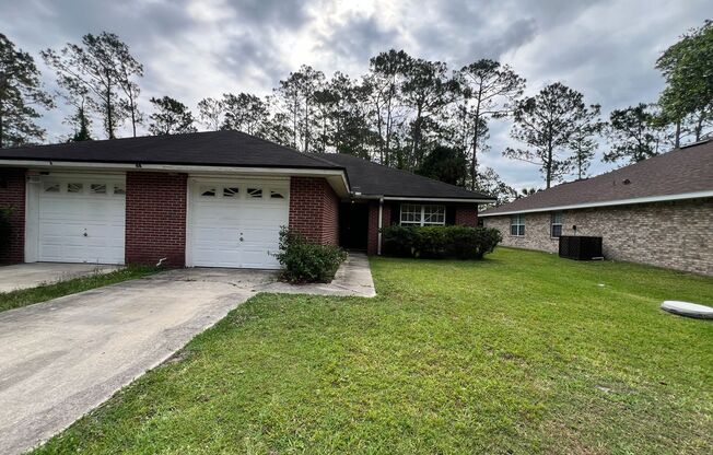 AVAILABLE NOW - 3/2 Duplex in R-Section Palm Coast