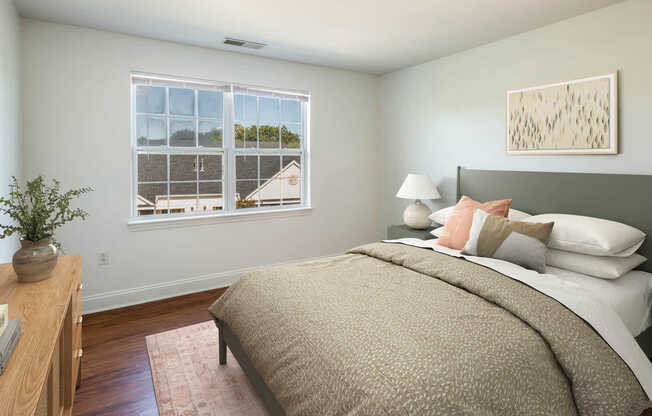 Bedroom with Hard Surface Flooring