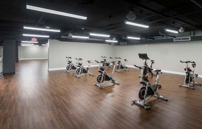 Exercise Bikes at Elements Apartments*, California
