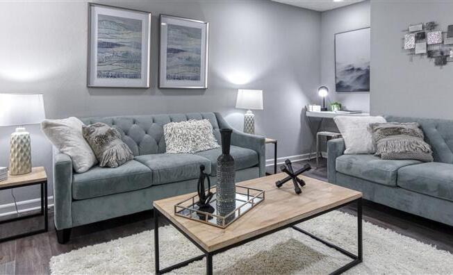 Living Room at Vue on Medlock, Georgia, 30092