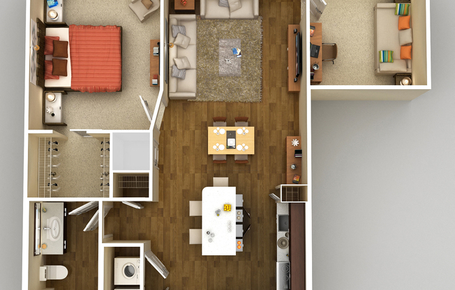 1 bed, 1 bath, $2,653