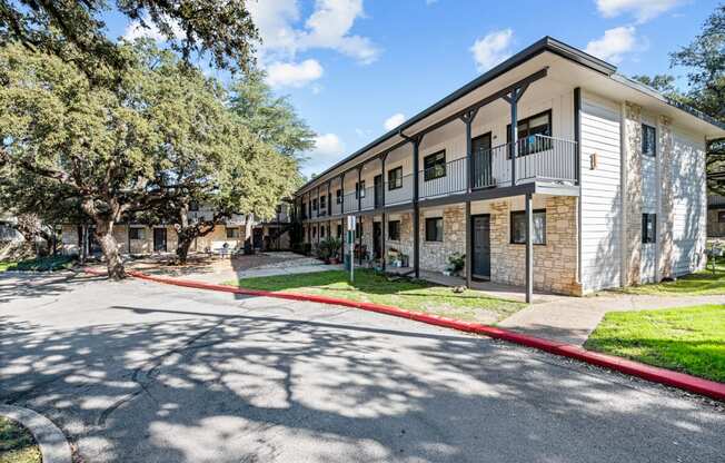 our apartments offer a parking lot in front of our building