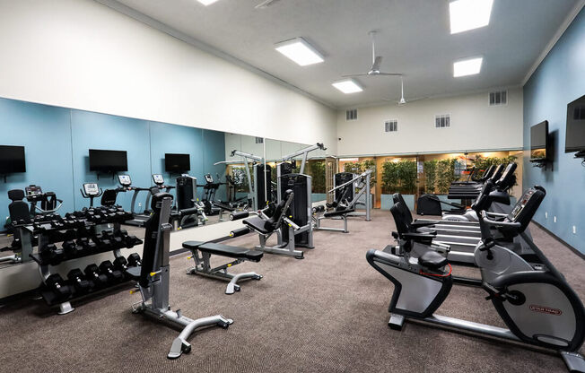 Gym at Eagle Ridge Apartments in Monroeville PA