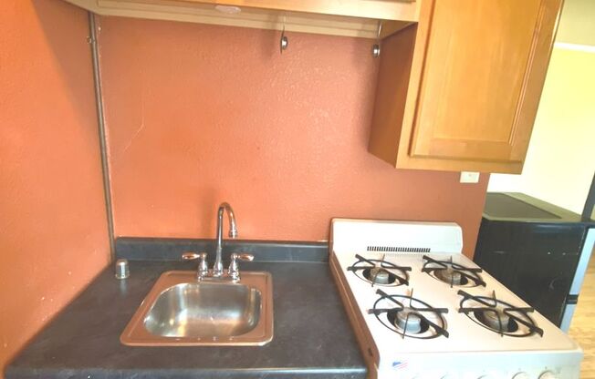Studio, 1 bath, $725, Unit 25
