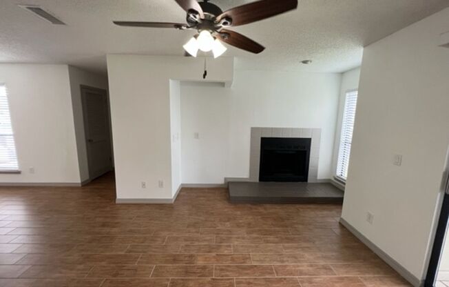 Enjoy serene water views and a prime location in this beautifully updated 1-bedroom, 1-bath condo in The Landings of Belle Rive.