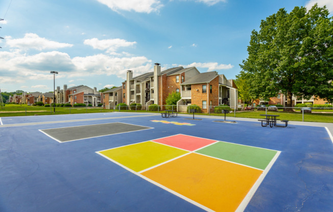 Sports court at Creekstone Apartment homes in Nashville, TN