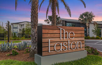 a sign that says the essex in front of a building