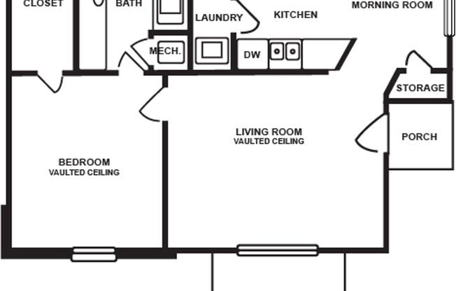 1 bed, 1 bath, 730 sqft, $1,305, Unit AA-AA06