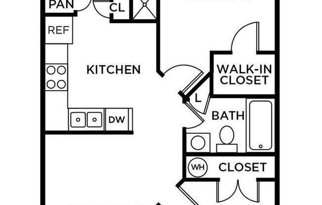2 beds, 2 baths, 844 sqft, $1,355