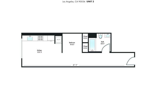 Studio, 1 bath, 439 sqft, $3,195, Unit 643