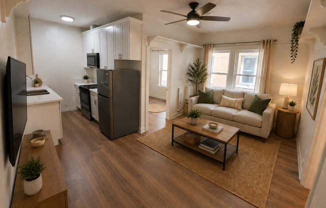2 beds, 1 bath, $1,569, Unit 204