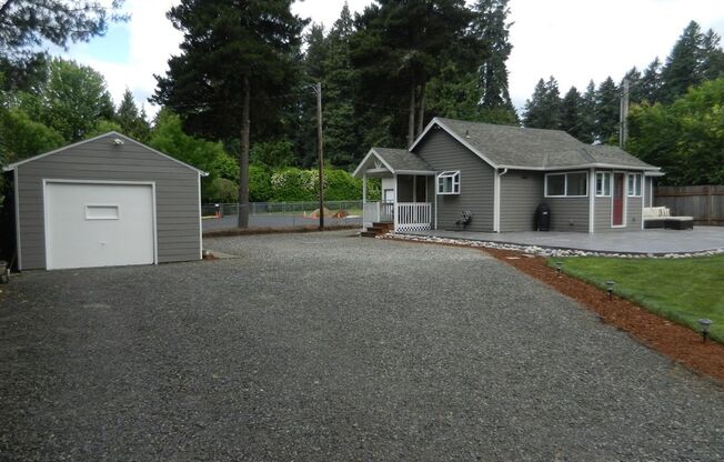 2 Bed/1 Bath Private Remodeled Home in desirable Jennings Lodge Neighborhood.