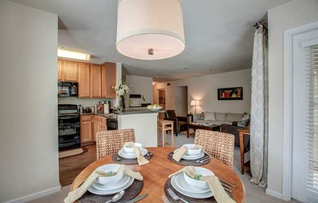 Elegant Dining Space at Cascades Overlook, Sterling, Virginia