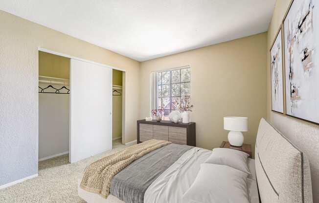 Bedroom at Garden Grove Apartments