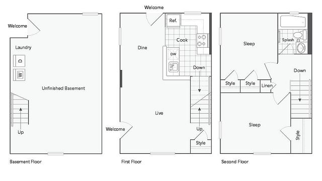 2 beds, 1 bath, 1,100 sqft, $2,835