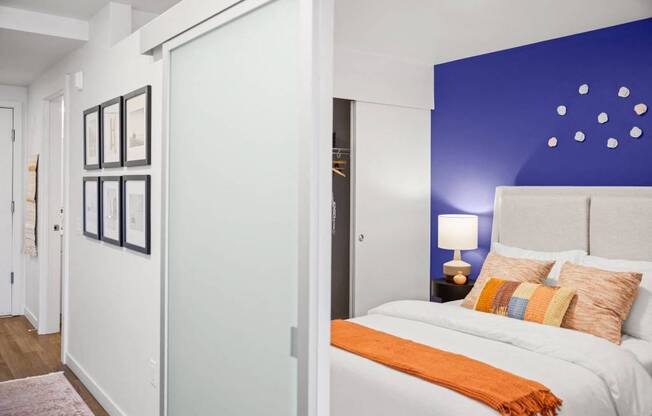 Bedroom Interior at Riverfront Everett, Everett, WA