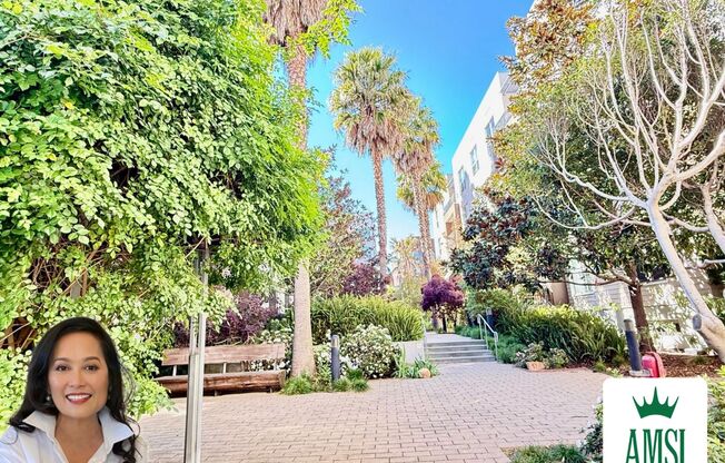 1BR + Den / 1BA with Private Patio + Parking!