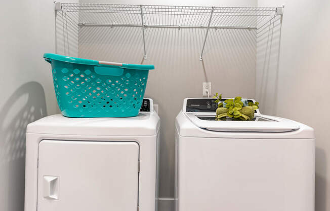 Washer and Dryer at Barclay Place Apartments, Wilmington, North Carolina