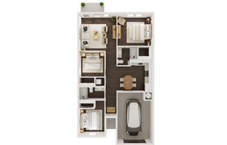 3 beds, 2 baths, 1,194 sqft, $1,525, Unit 011-0219