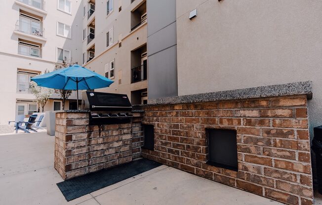 Outdoor BBQ Area at Providence Place Apartments, Utah, 84111